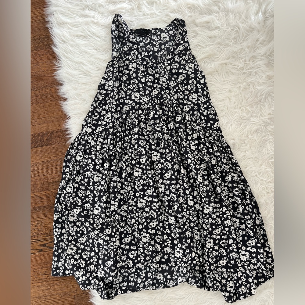 Hatch maternity floral dress, size Petite